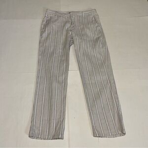 🍁Banana Republic Blue and White Striped Pants